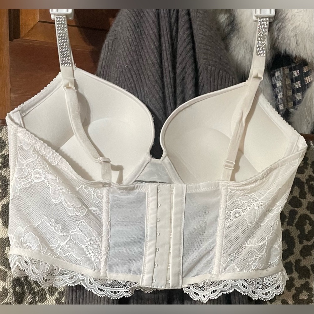Victoria's Secret Very Sexy Bombshell Add-2-Cups Push-Up Corset Bra Size 36c🤍 - Picture 11 of 16